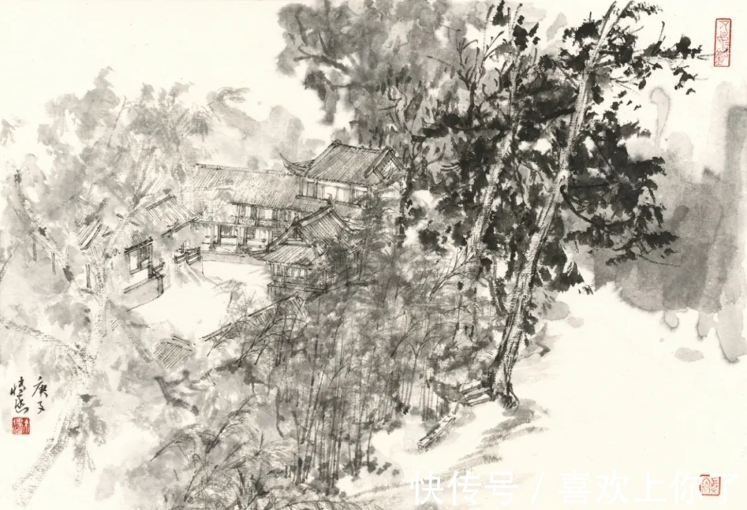 中国美术学院@我还没有风格|余博水墨山水画