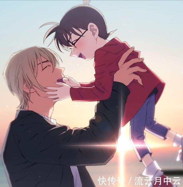 位画师的笔下|在画师的笔下，柯南被团宠，很有爱！