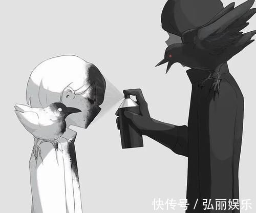 插画@22幅悲伤的插画,只有孩子才能看懂,大人却理解不了