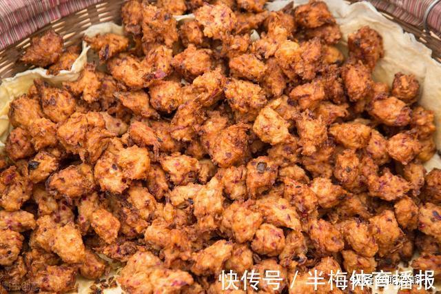外酥|炸素丸子,记住“3用2不用2窍门”,外酥里嫩,咬一口满嘴香