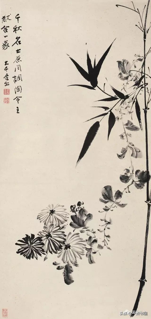 花蒂|张大千论画梅兰竹菊