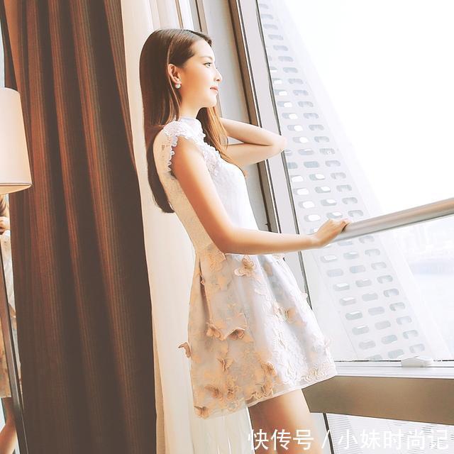 面料 甜美清新连衣裙,穿出时髦娇俏女人味,第三款美的让人陶醉