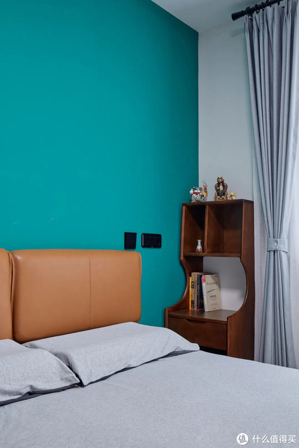 before住范儿真实案例 篇三十:拆掉客厅改两居,46㎡墨绿小家更高级!