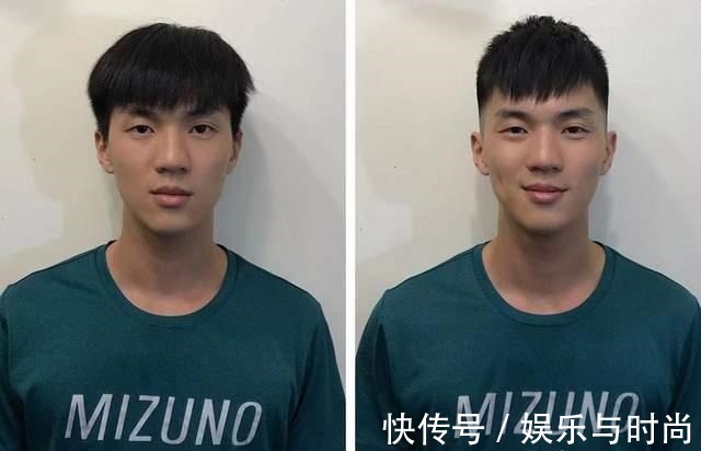 烫发 男生剪对发型很重要,试试清爽的短发,剪完比刘海发型帅多了!
