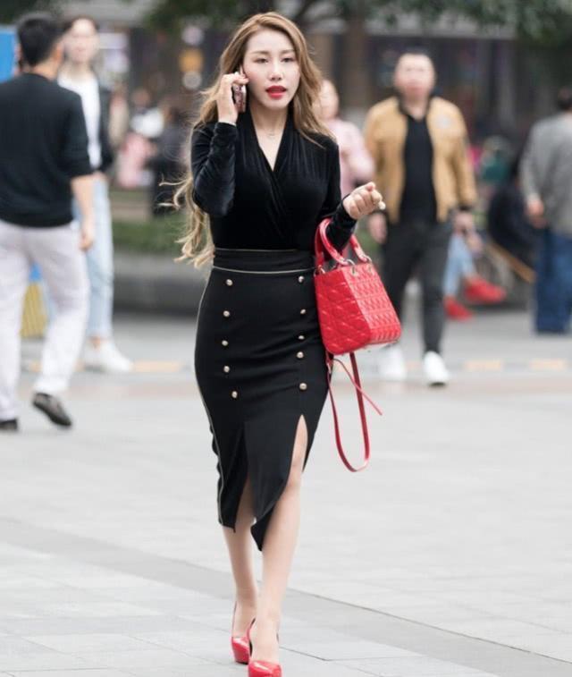 女人味|清新靓丽的短发美女,长袖搭配热裤,精美时尚又显大气