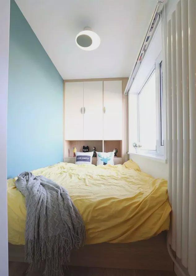 主卧|55㎡新房,主卧做个小改造,完工实用极了,一家三口入住太幸福!