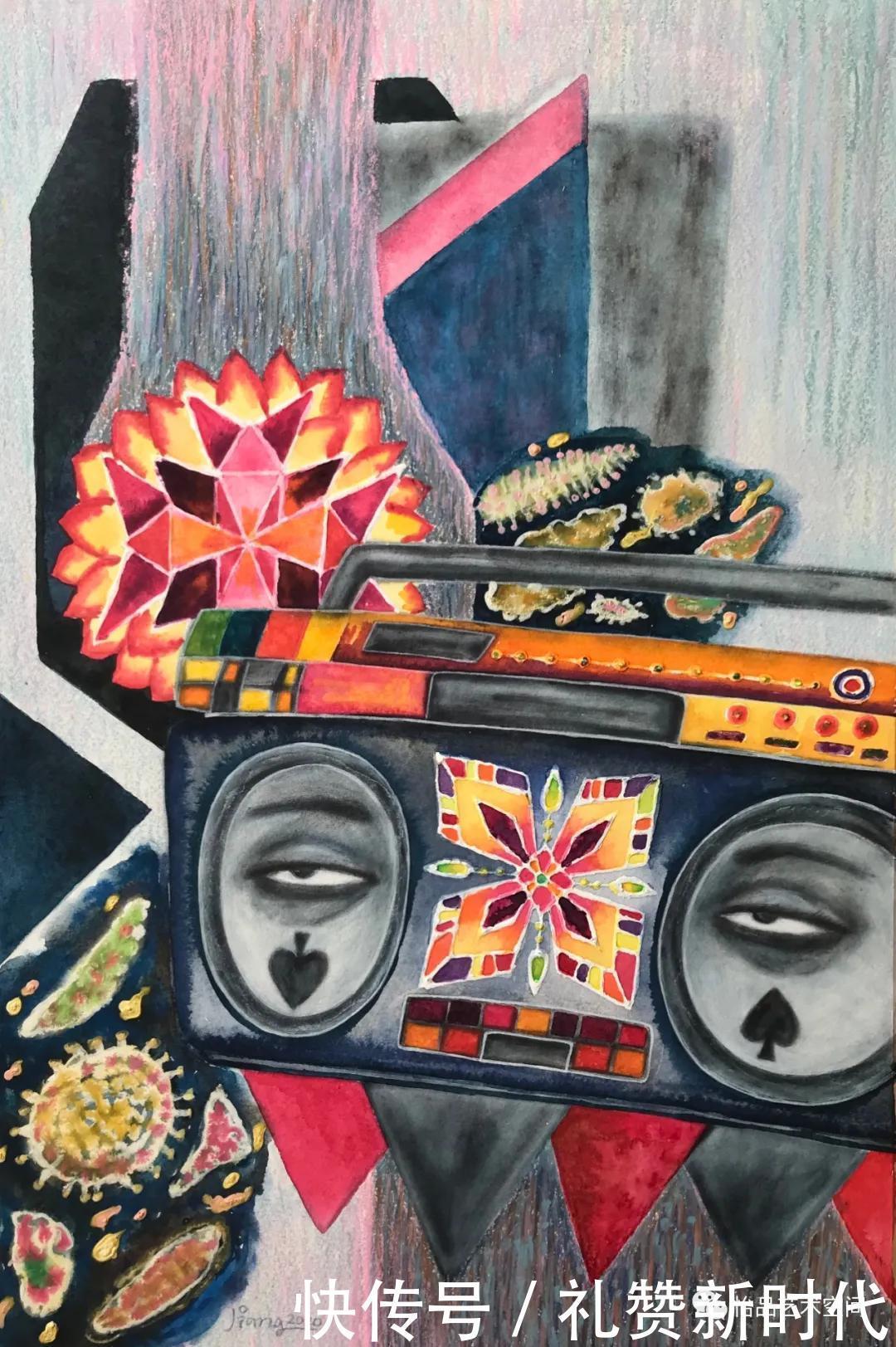 色彩|蒋欣蕾作品欣赏