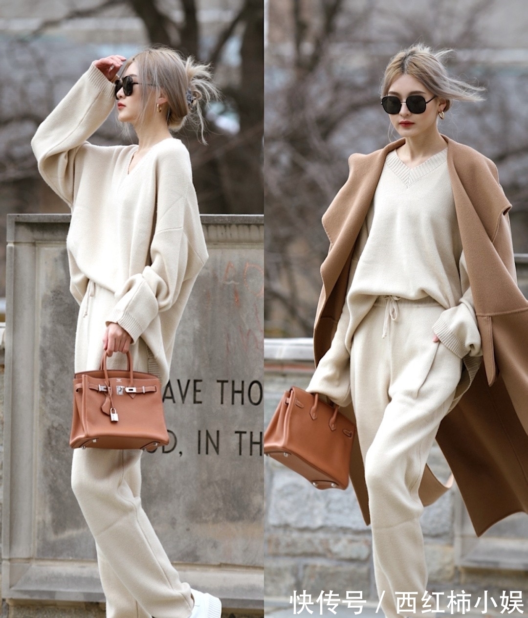 穿搭 冬季穿搭试试“清一色”吧,配色养眼的时髦搭配,会很高级哦