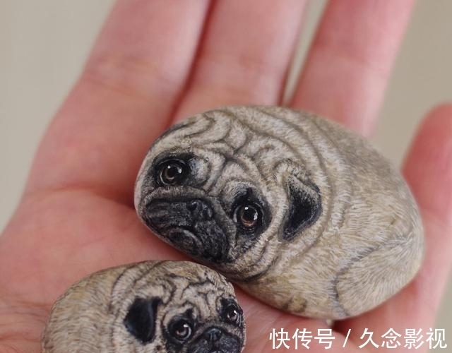 小动物|日本艺术家将石头变成可以永远留下的小动物，简直栩栩如生