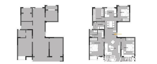 玄关|家里大阳台不想只晾衣服？学学她家做法，多出一间房，还有格调！