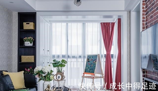 复古风|133㎡北欧复古风新家,胡桃木和金属搭配出不一样的时尚感空间!