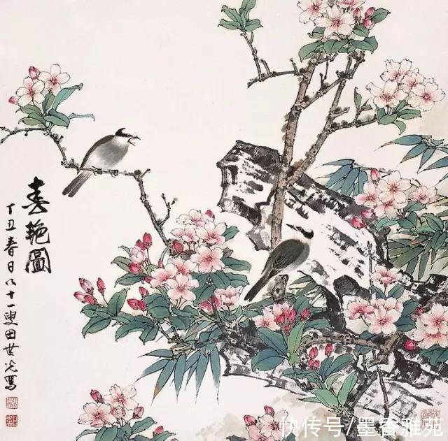 精品|太美了，艺术大师田世光精品花鸟画作品欣赏