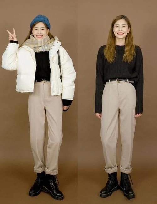 这个冬天，白色羽绒服才是最流行的，学会这样来搭，温暖还显瘦