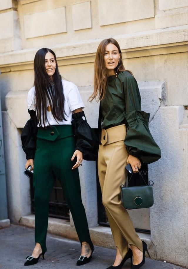 “打底裤”就要失宠了！今年流行的是“体操裤”，时髦遮肉又显瘦