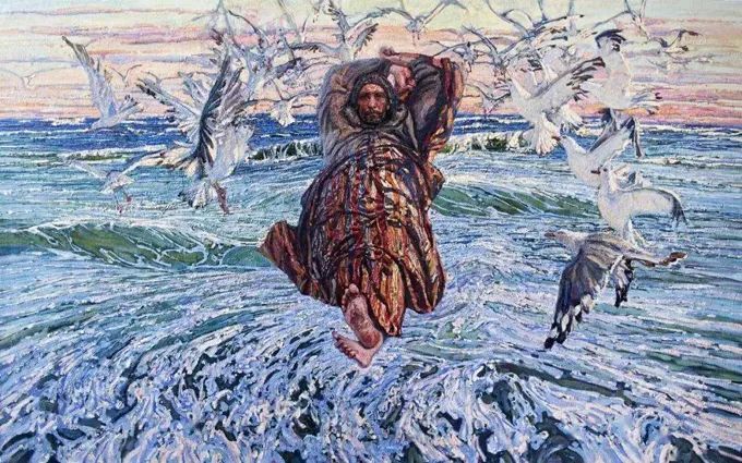 时代感|独具时代感的油画,他是列宾美院的荣光!