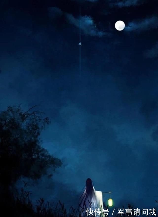 月色&韦庄半夜思念心爱女子,又害怕醒来是场梦,写下首相思词令人心醉