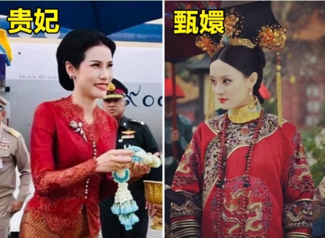  婆婆|诗妮娜又隔空撞衫婆婆，同穿泡泡袖套装衣服，婆媳俩美得难分上下