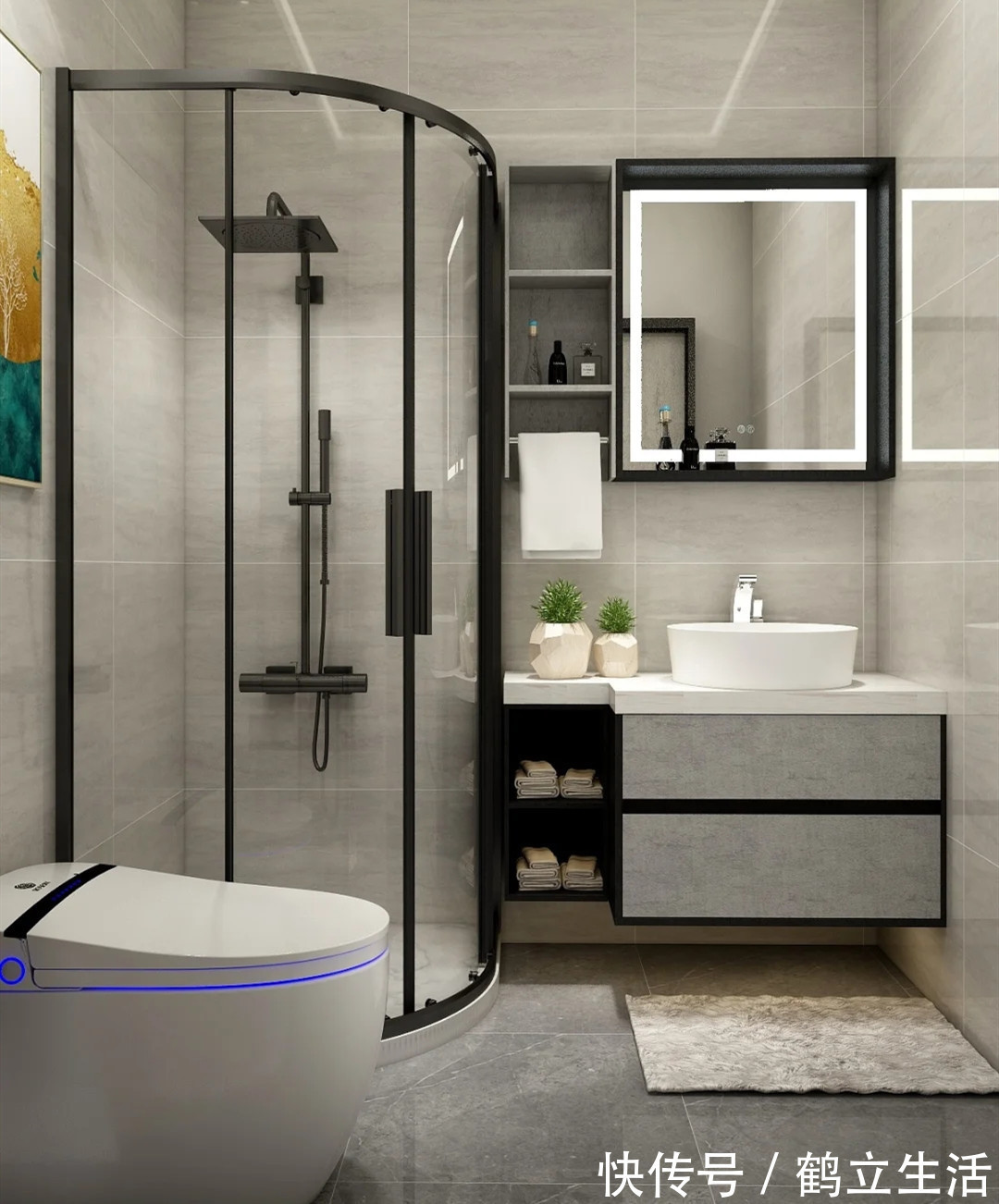 吊柜|洗手盆地柜的好还是吊柜的好?