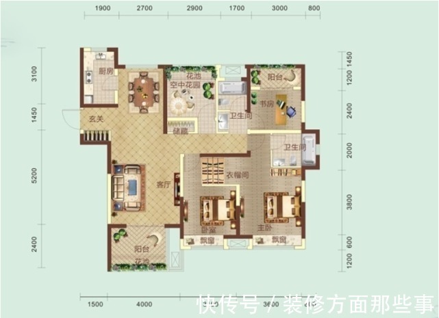 吊顶|136平美式四居室,那让人着迷的设计俘获你的心
