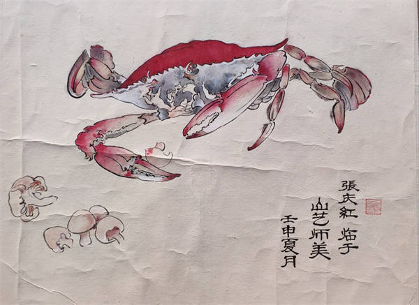 中国美术#【名家在线】张庆红绘画艺术作品欣赏