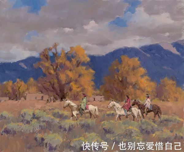 布兰克特|一个地方画了40多年,但在他的眼中依然保持鲜活!