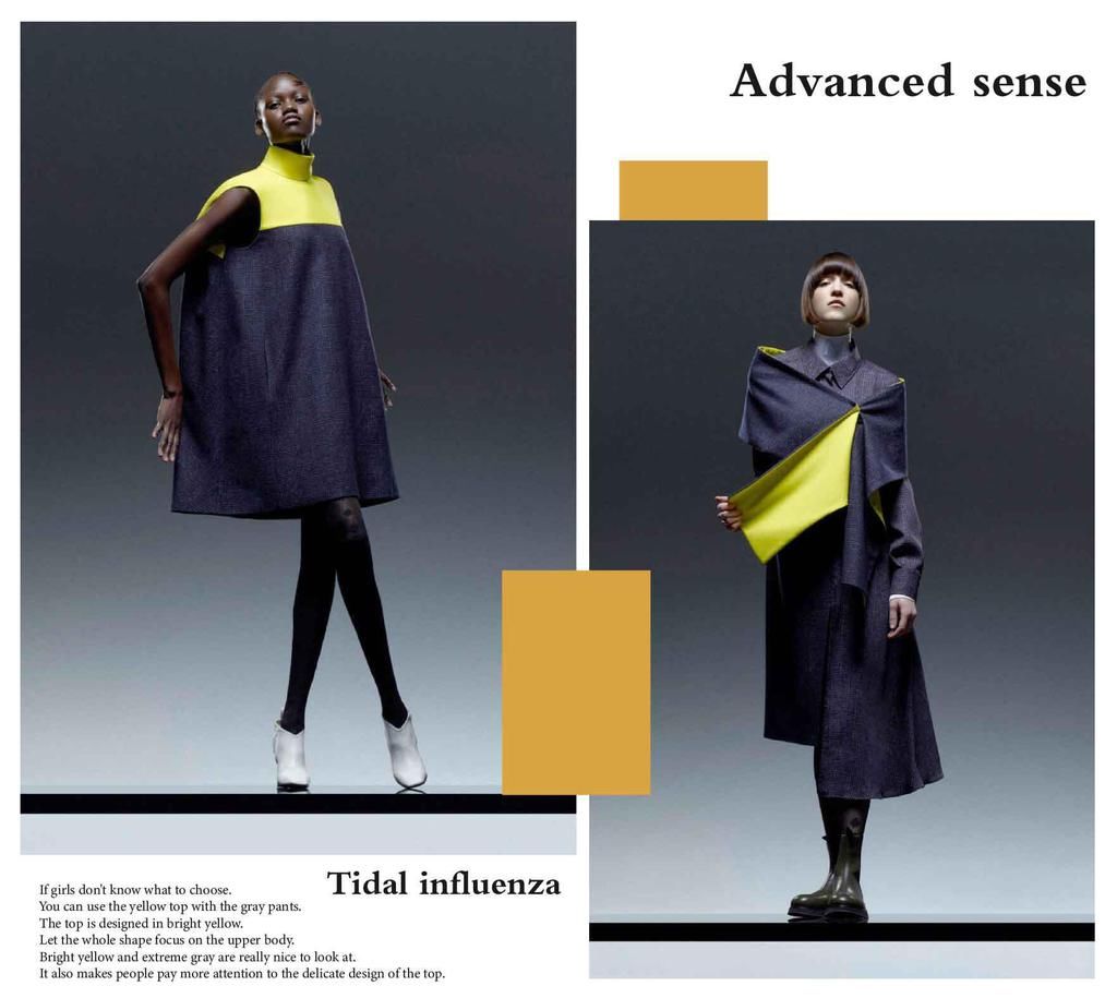 过年别穿红色了，今年明亮黄+极致灰才是C位，随便一穿就很时髦