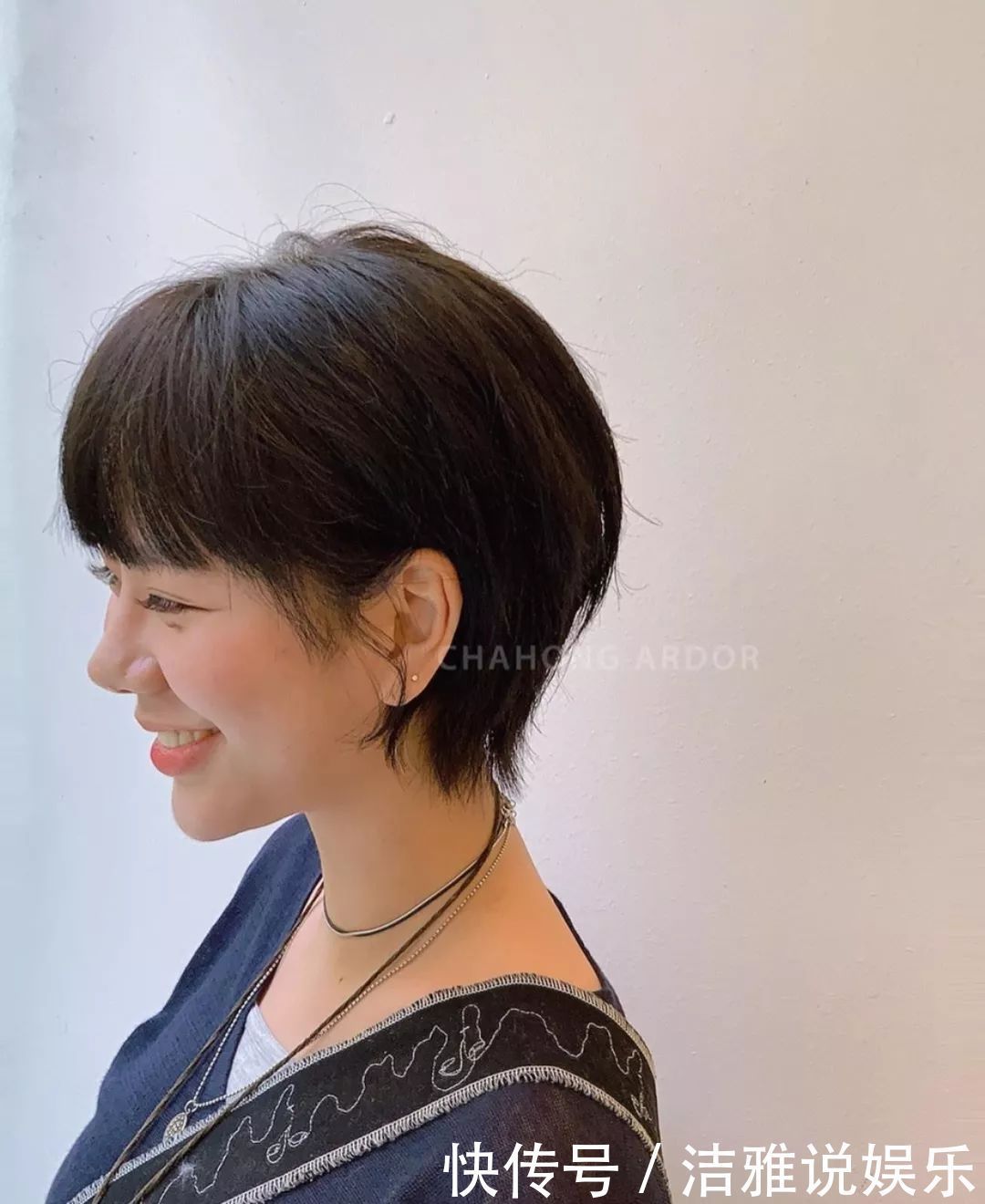 妹子|头发一剪,38变18