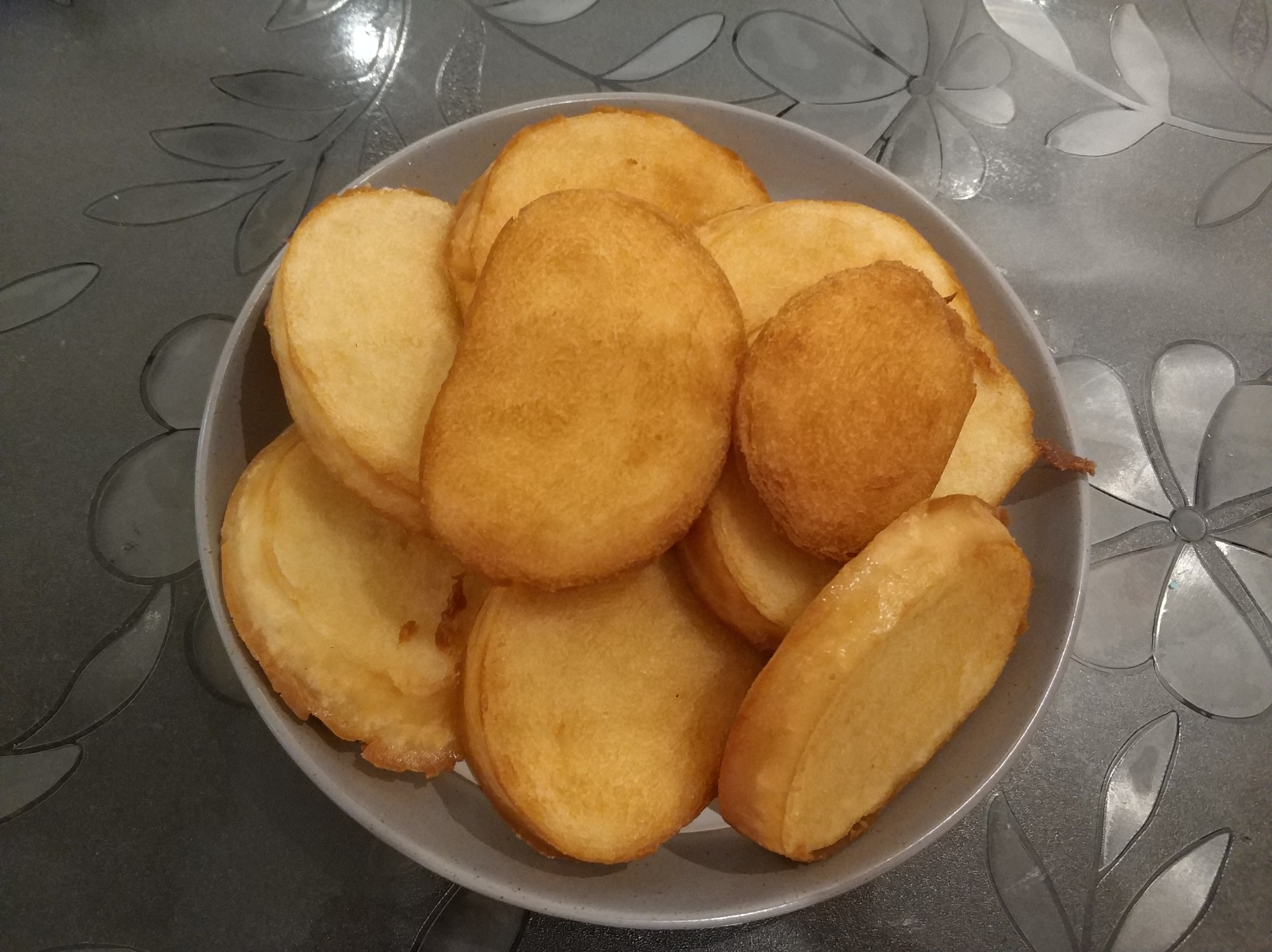 玉米淀粉|炸馒头片直接炸还是蘸清水?都不对!这样做外酥里软不吸油