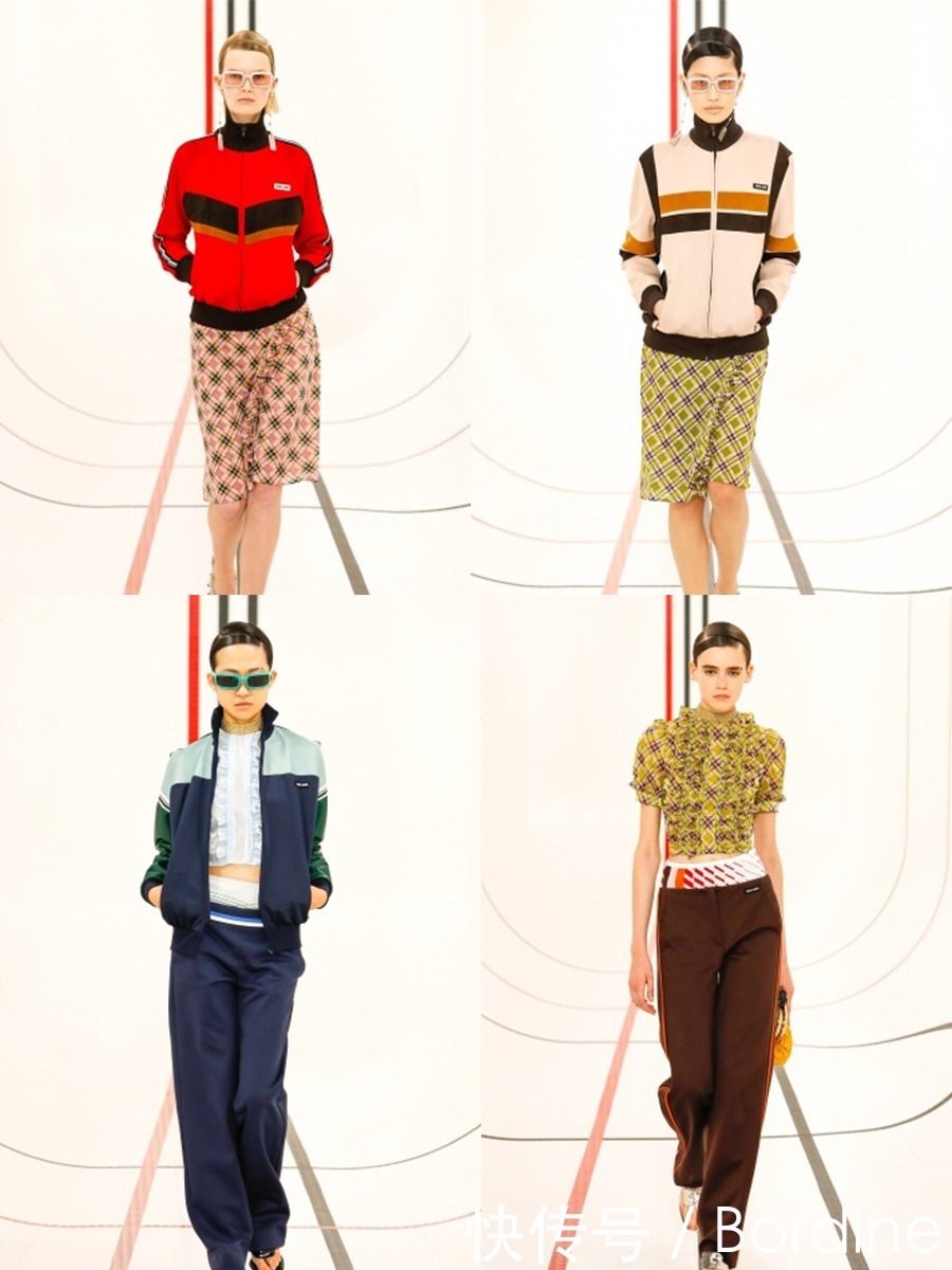 Miu Miu 2021春夏,青春简约,还有可爱的少女运动风