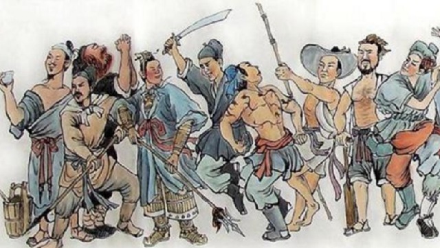 晁盖!宋江聚义厅上排座次,公孙胜看清楚后,扭头离去,梁山自此无兄弟