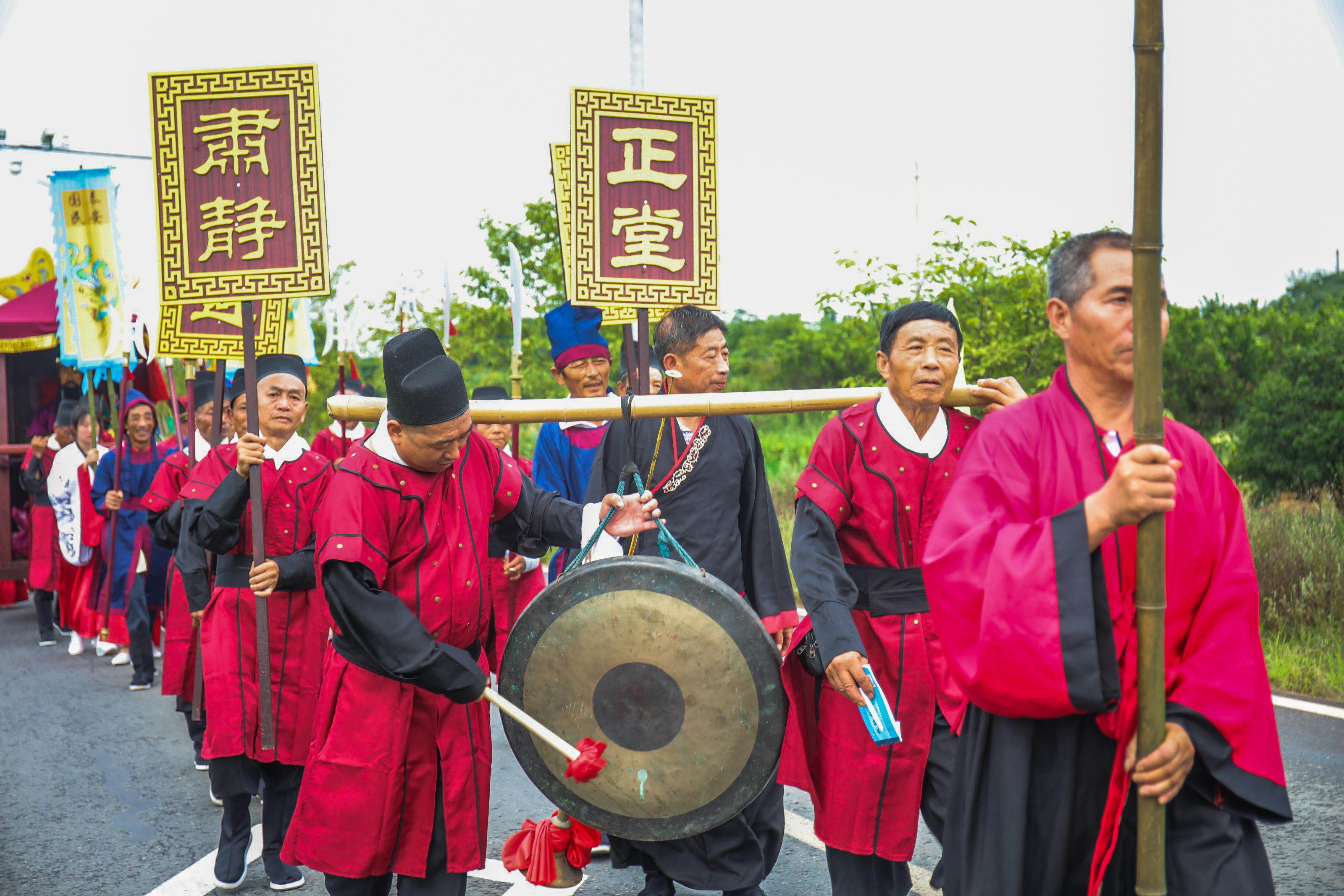 盈川|1300多年未曾间断衢江区举办“杨炯出巡”祭祀仪式