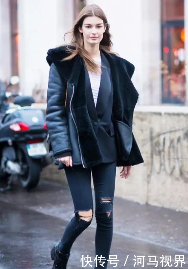 赚足|秋冬学会外套+短靴,耐看又显高,轻松赚足回头率