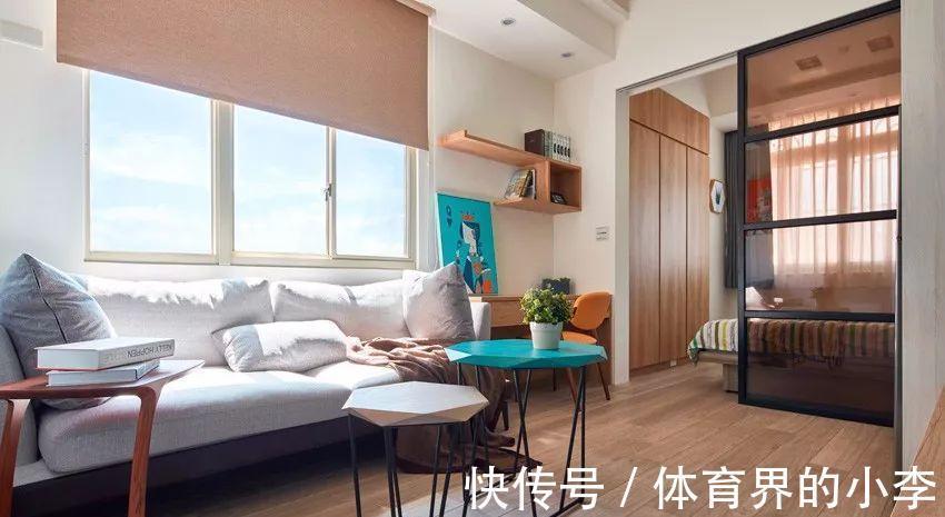卧室|30㎡的单身公寓这样装,实用性不输大户型,一个人住太舒服了!