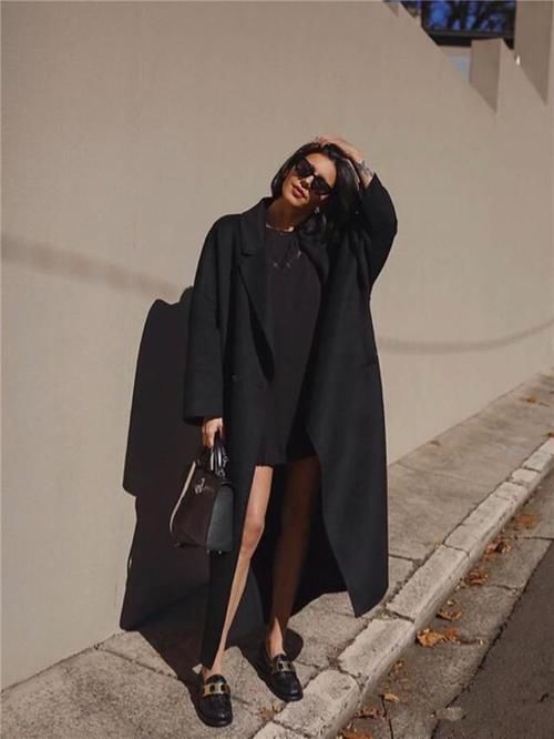 今年大衣越长越时髦！身高仅158的女生，穿上这几款，显高有气质