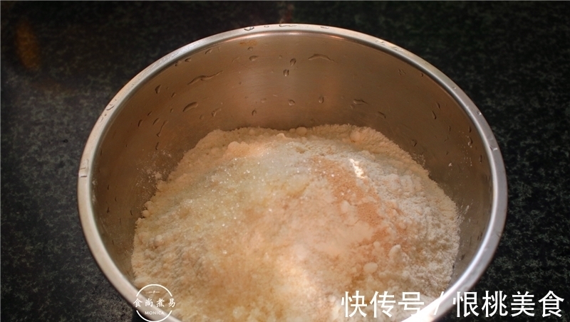 面包|发面饼新做法,低糖又简单,暄软蓬松有嚼劲,比面包还好吃