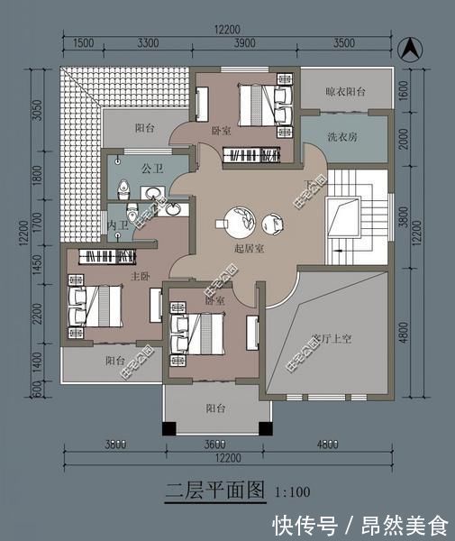 堂屋|3套自建房图纸分享，农村堂屋这么设计合理吗