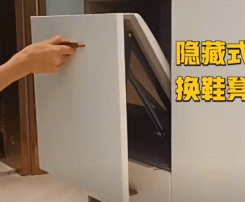 高柜|邻居家玄关柜这12个“隐藏”细节设计,简直太实用了!值得学习