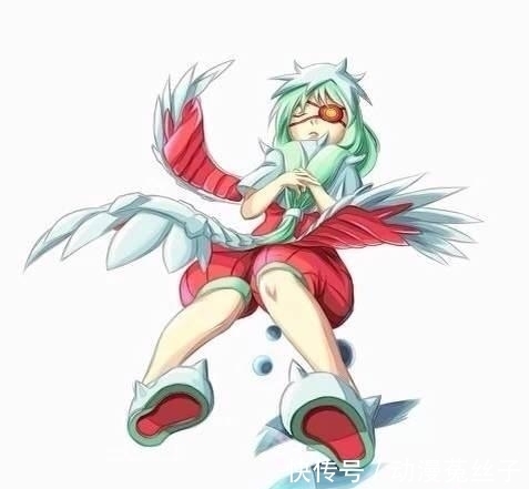 二尾|火影忍者:当尾兽变成萌妹子,你最喜欢谁?好想把二尾抱回家!