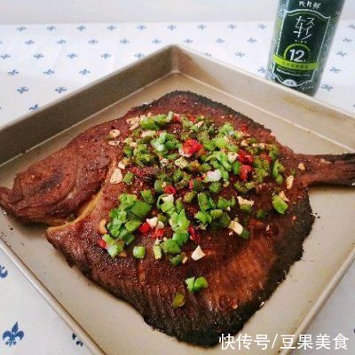 #味达美名厨福气汁，新春添口福#香烤多宝鱼（节日大餐）