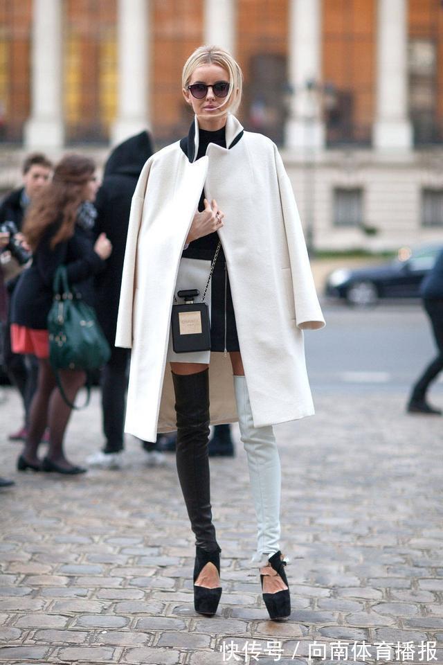 冬季 短靴今年不“受宠”了!如今流行“长大衣+长靴”,美出新高度
