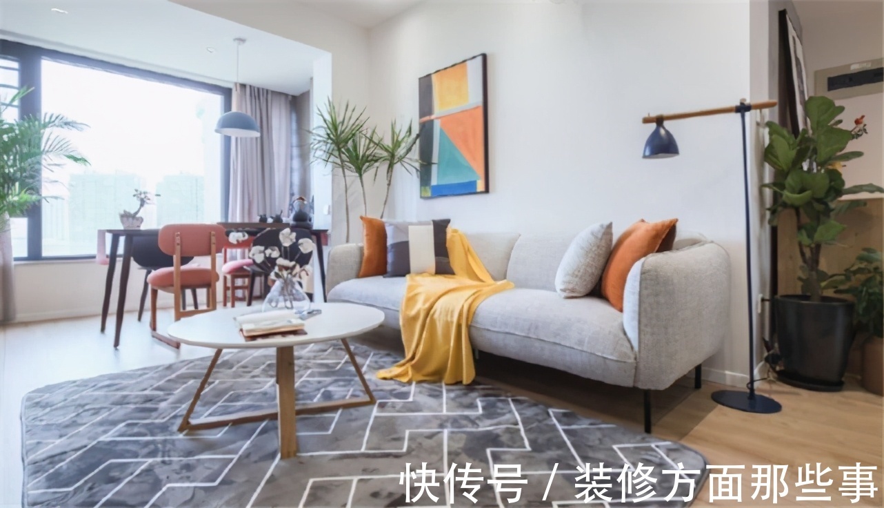 一日三餐|80㎡北欧风用简洁的硬装,搭配北欧原木风格的家具