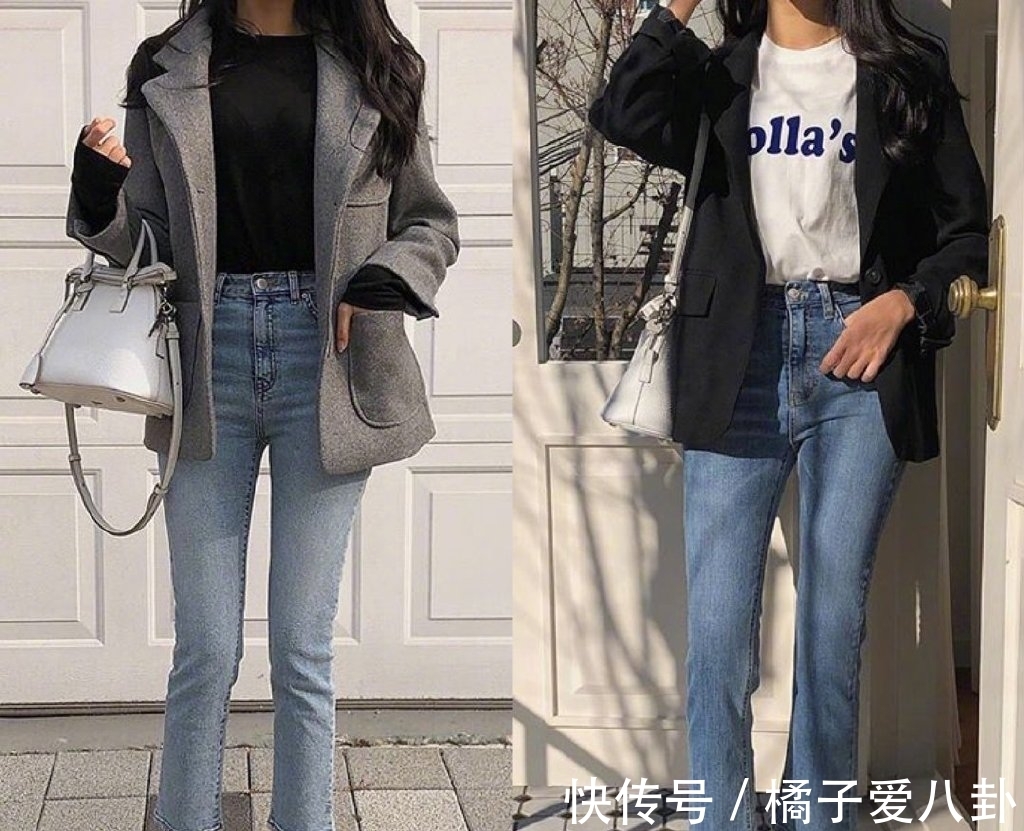 叠穿有层次感不怕乍暖还寒的初春,很好看