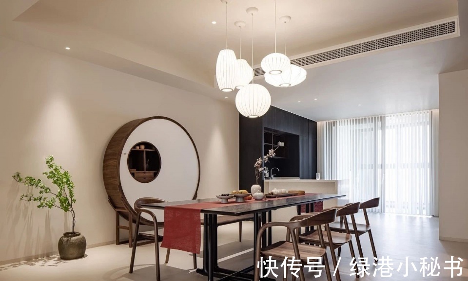 木饰面|装修案例欣赏:江南韵味的新中式装修,令人羡慕!