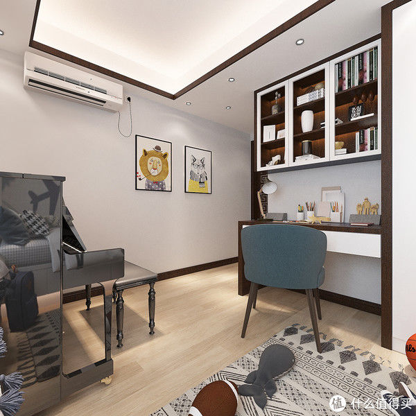 装修|129㎡新中式风格装修，宽敞舒适的三房结构，全屋简洁有韵味，羡慕