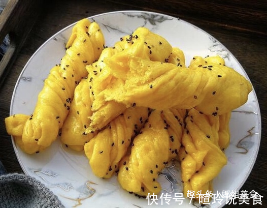 3个红薯，做家人爱吃的花卷，柔软香甜，比油条好吃，比馒头更香