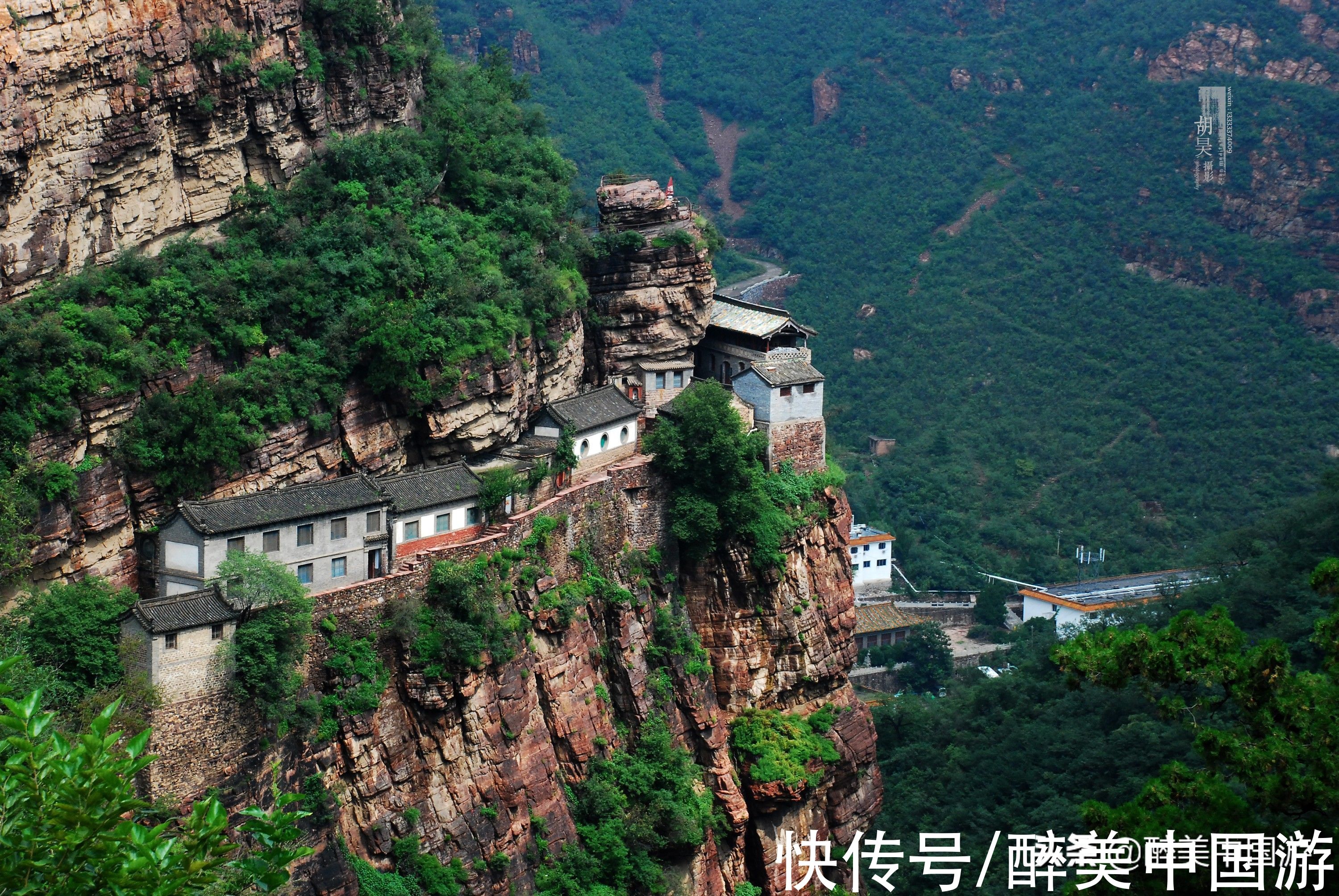 苍岩山风景区|石家庄周边不可忽略的3处山水景点，峰峦叠嶂，溪流纵横