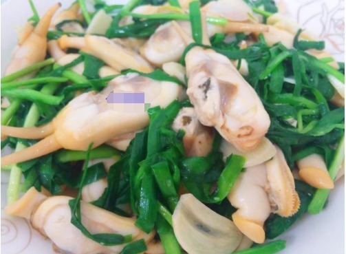 韭菜与它是绝配,这货又肥又嫩又鲜,30元炒一盘比饭店便宜多了!