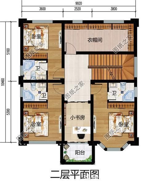 房屋|南方农村三层半房屋设计图,设计创经典,是该享受生活了