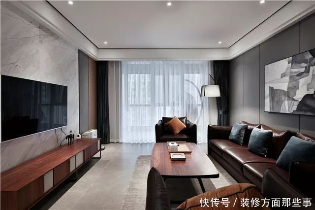 卧室|122平空间铺垫现代基调,一点摩登,一点不拘