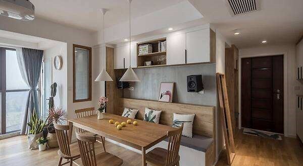 卡座|家里不要买餐桌了,头一次见到有钱人家这样设计,不得不感叹聪明